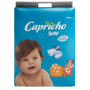 FRALDA CAPRICHO TAMANHO G COM 72 UNIDADES