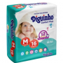 FRALDA DIGUINHO CONFORT PLUS MINI M COM 16 UNIDADES