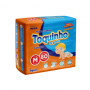 FRALDA TOQUINHO CONFORT SEC M COM 80 UNIDADES 