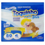 FRALDA TOQUINHO HIPER G COM 80 UNIDADES
