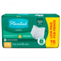 ROUPA INTIMO PLENITUDE CLASSIC P/M COM 16 UNIDADES