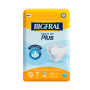 FRALDA BIGFRAL REGULAR PLUS G GERIATICA COM 7 UNIDADES