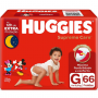FRALDA HUGGIES SUPREME HIPER G COM 66 UNIDADES