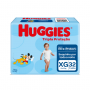 FRALDA HUGGIES TRIPLA PROTEÇÃO MEGA XG COM 32 UNIDADES