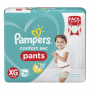 FRALDA PAMPERS CONFORT SEC PANTS XG COM 30 UNIDADES