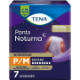 ROUPA ÍNTIMA TENA PANTS NOTURNA P/M COM 7 UNIDADES