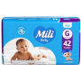 FRALDA MILI ULTRA SECA MEGA G COM 42 UNIDADES