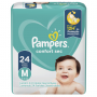 FRALDA PAMPERS CONFORT SEC M COM 24 UNIDADES