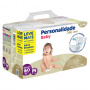 FRALDA PERSONALIDADE BABY TOTAL CARE M COM 60 UNIDADES