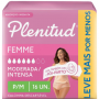 ROUPA INTIMA PLENITUD FEMME FEMININA P/M COM 16 UNIDADES 