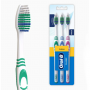 ESCOVA DENTAL ORAL B CLASSIC 123 MEDIA 3 UNIDADES