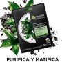 MÁSCARA FACIAL EM TECIDO PURE CARBÓN