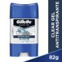 DESODORANTE GILLETE CLEAR GEL ANTIBACTERIAL 82G