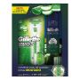 KIT APARELHO MACH3 SENSITE 3 CARTURCHO +ESPUMA 56 G
