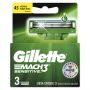 GILLETE MACH 3 SENSIT C/3 CARTUCHOS