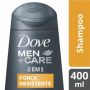 SHAMPOO DOVE MEN CARE 2 EM 1 FORÇA RESISTENTE 400ML 