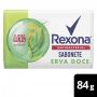 SABONETE BARRA REXONA ANTIBACTERIAL 84GR ERVA DOCE