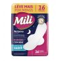 ABSORVENTE MILI NOTURNO SUAVE COM ABAS COM 16 UNI