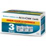 KIT TIRAS ACCU-CHEK GUIDE COM 3 CAIXAS DE 50 TIRAS CADA 