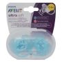 CHUPETA AVENT ULTRA SOFT DECORADA 0-6 MESES AZUL 2 UND