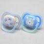 CHUPETA AVENT ULTRA 6-18 MESES PATA E URSO AZUL 2 UND 