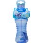 COPO DE TREINAMENTO LOLLY CLEAN COM CANUDO AZUL 300ML 