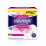 PROTETOR DIARIO ALWAYS COM PERFUME 40 UNIDADES 