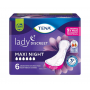 ABSORVENTE TENA LADY DISCREET MAXI NIGHT COM 6 UNIDADES