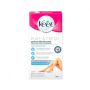 FOLHAS DEPILATORIA VEET PURE&FRESH COM 12 UNIDADES