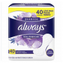 PROTETOR DIARIO ALWAYS SEM PERFUME COM 40 UNIDADE