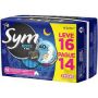 ABSORVENTE SYM SUAVE NOITE DIA COM ABA LEVE 16 PAGUE 14 UNI