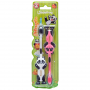 ESCOVA DENTAL INFANTIL JADEFROG MUNDO BITA 2 UNIDADES