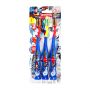 ESCOVA DENTAL INFANTIL JADFROG SUPERMAN 3 UNIDADES