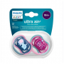 CHUPETA PHILIPS AVENT ULTRA AIR DUPLA 18+ MESES 2 UND