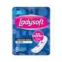 ABSORVENTE LADYSOFT NORMAL SUAVE SEM ABAS COM 8 UNI