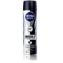 DESODORANTE AEROSOL NIVEA MEN BLACK & WHITE INVISIBLE 150ML