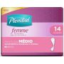 ABSORVENTE PLENITUDE FEMME MEDIO COM 14 UNIDADES