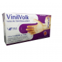 LUVA VINIL VOLK G COM 100 UNIDADES