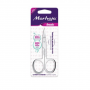TESOURA ANATOMICA PARA UNHAS PTA CURVA MERHEJE BASIC