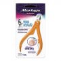 ALICATE PARA UNHAS LARANJA SUPER MERHEJE 