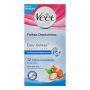 DEP VEET FOLHAS PRONTAS CORPORAL PELE DELICADA 12UN 