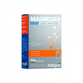 Magnesan 500mg com 60 Capsulas - Katigua