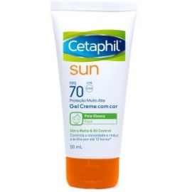 PROTETOR SOLAR CETAPHIL SUN GEL CREME FPS70 COM COR 50ML