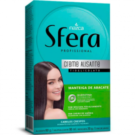 KIT SFERA CREME ALISANTE MANTEIGA DE ABACATE