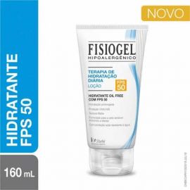 FISIOGEL TERAPIA DE HIDRATACAO DIARIA LOCAO FPS 50 160ML