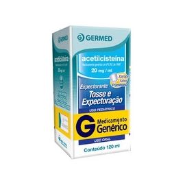 ACETILCISTEÍNA 20MG/ML XAROPE INFANTIL 120ML - GERMED - GENÉRICO