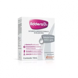ADDERA D3 132UI GOTAS FRASCO C/10ML