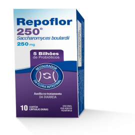 REPOFLOR 250MG FR C/10 CAP DURA - L