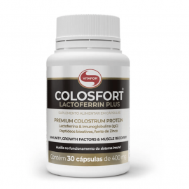 COLOSFORT LACTOFERRIN PLUS 400MG C/30 CAPSULAS (CONTEUDO)