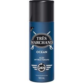 DESODORANTE TRES MARCHAND SPRAY OCEAN 100 ML